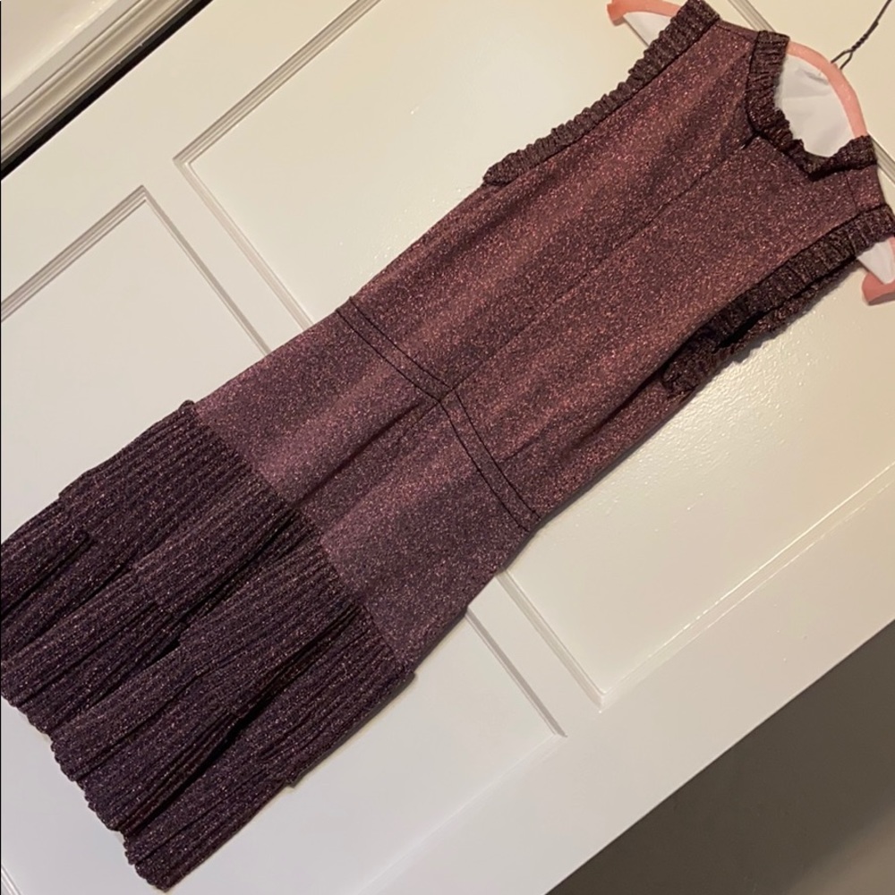 Parker Metallic Colorblock Pattern Mini Dress - image 6